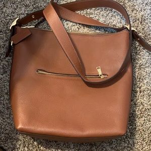 Val Duffle Coach leather purse- NWOT